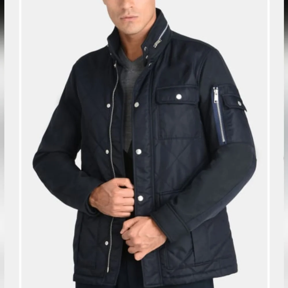 Zara Man Quilted Jacket - Picture 1 of 11